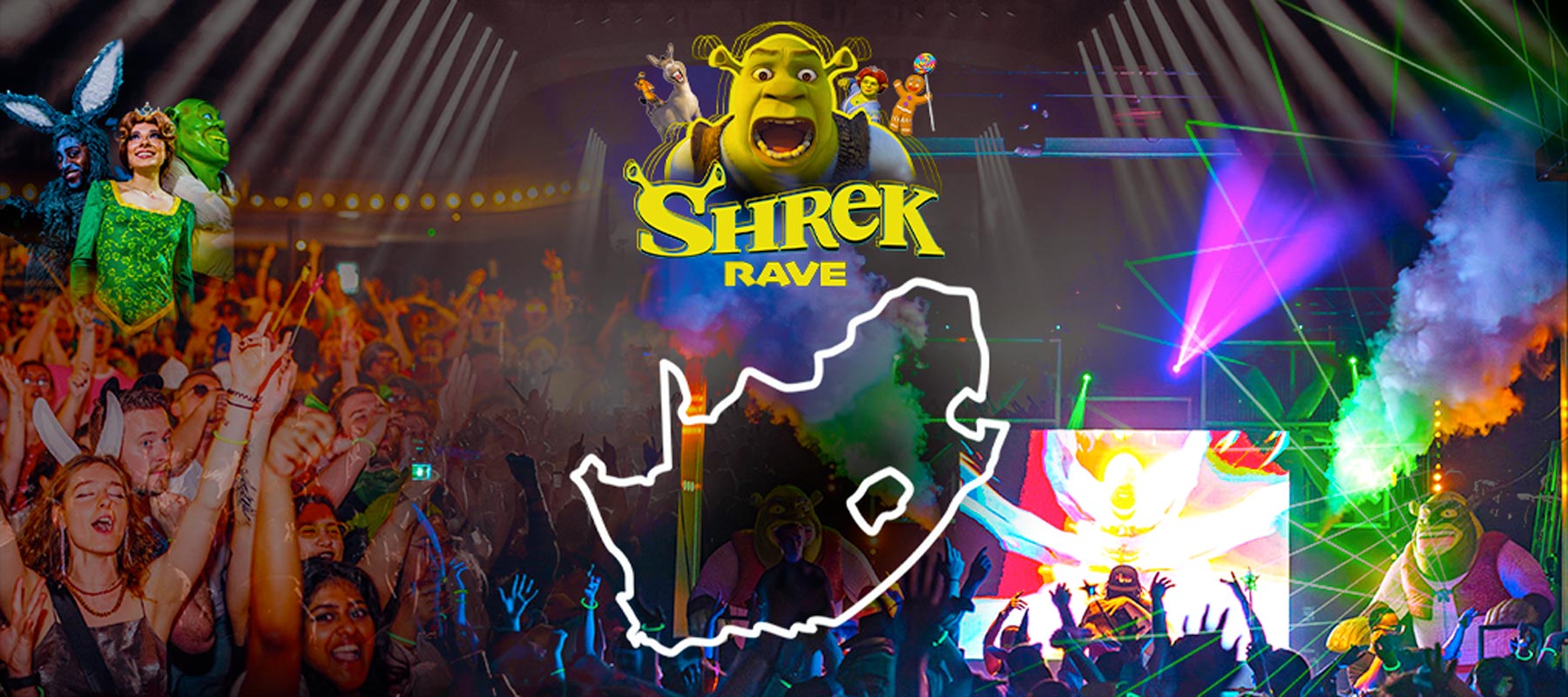 Shrek Rave Events in South Africa