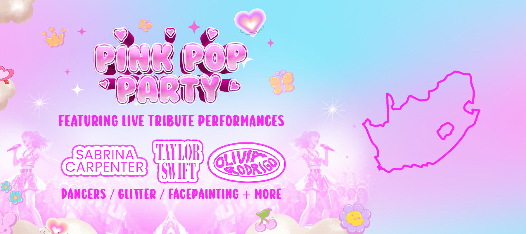 Pink Pop Party Events in South Africa